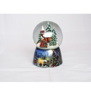 Méret: Ø10x14,5 cm Hógöm ami forog ls zenél