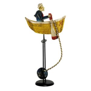 Kézzel festett vas balanszjáték az Authentic Modelstől. 54 cm magas.