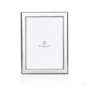 Ezüst képkeret - London 10x15. Olasz, 925-üs ezüst képkeret fa hátlappal. Díszdobozban.