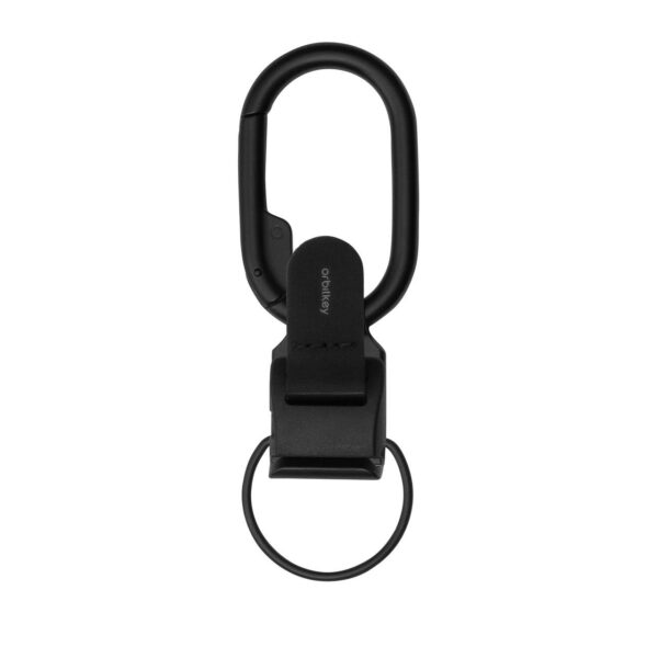 Orbitkey Clip v2 intelligens kulcskarabiner, különálló - fekete