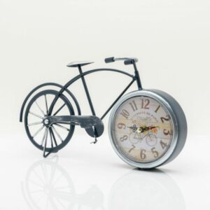 Kerékpár formájú, arab számlapos óra