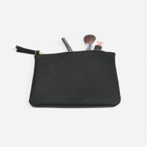 Stackers pouch - fekete, cipzáros