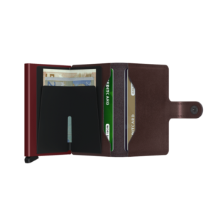 SECRID bankkártyatartó - Miniwallet Metallic Moro, 6-os