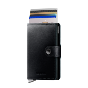 Premium Miniwallet Dusk Black  egy puha, kiváló minőségű, növényi cserzésű, növényi cserzett marhabőr.
