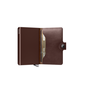Secrid bankkártyatartó - Premium Miniwallet Dark Brown, 6-os