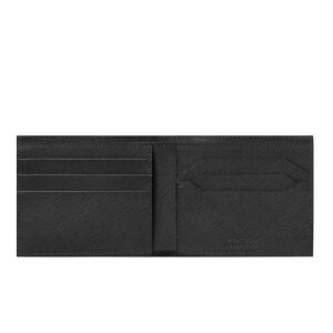 Montblanc Sartorial 6cc fekete pénztárca.