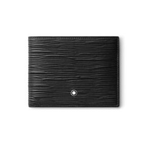 Meisterstück fekete pénztárca 2 átlátható zsebbel.