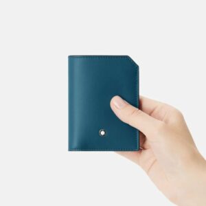 Montblanc Meisterstück mini pénztárca - türkiz zöld