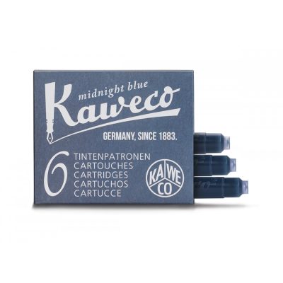 10000258 Kaweco_Ink_6-pack_Midnight Blue tintapatron