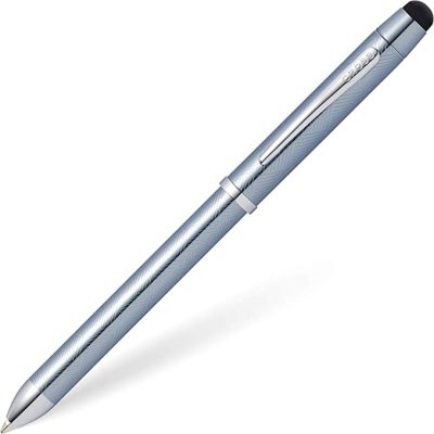 Fagyos acél színű többfunkciós toll.