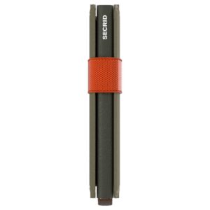 Secrid bankkártyatartó - Bandwallet LIBA Green-Orange, 6-os