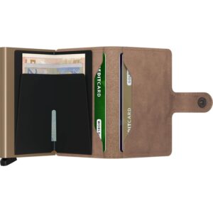 Secrid Miniwallet Vintage Taupe bankkártyatartó.