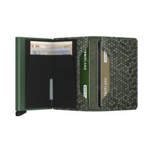 Secrid bankkártyatartó - Slimwallet Hexagon Green, 6-os