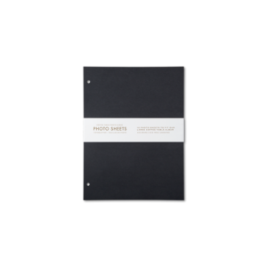 Nagy méretű PRINTWORKS fotóalbumhoz,10 fekete utántöltő lapot tartalmazó 230 g/m²-es savmentes fotópapír, amely időtálló minőségben őrzi meg emlékeit.