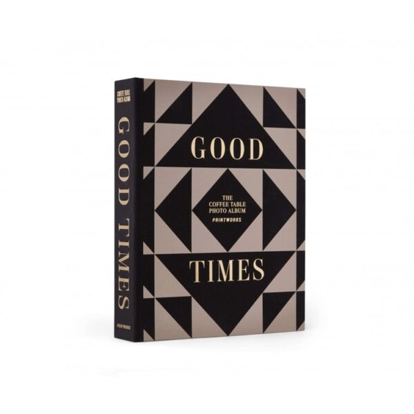 Nagy méretű PRINTWORKS  „Good Times -Triangles” dohányzóasztalos fotóalbum