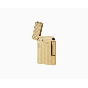 S.T. Dupont Line 2 Diamond öngyújtó - head lighter with gold finish