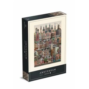 Amsterdam ezer darabra lett feldarabolva ebben a puzzle kirakós játékban. Már csak neked kell összeraknod.