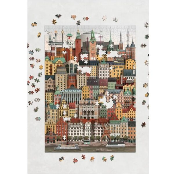 Stockholm 1000 darabos kirakós puzzle játék.