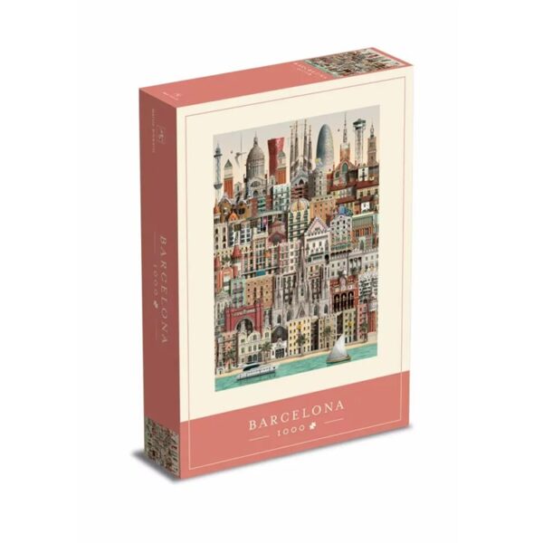 Ebben a puzzle kirakós játékban Barcelona ezer darabra lett feldarabolva. Már csak neked kell összeraknod.