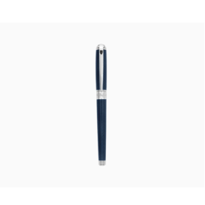 412104m s-t-dupont-line-d-blue-medium-lakkozott-kek-szinu-rollerball-toll-guilloche-mintaval-palladium-1