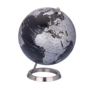Grad földgömb - fekete, ezüst