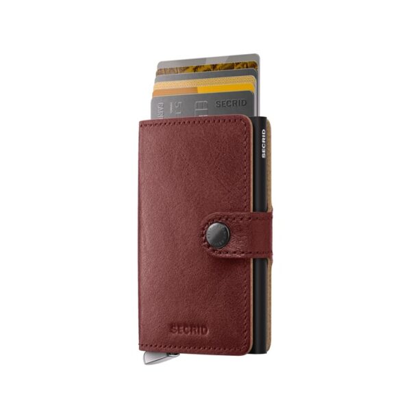 Secrid bankkártyatartó - Premium Miniwallet, Basco Brown 6-os