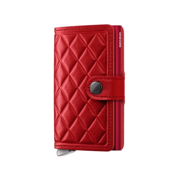 Secrid bankkártyatartó - Premium Miniwallet, Emboss Red 6-os