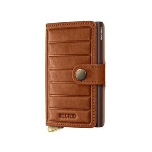Secrid bankkártyatartó - Premium Miniwallet, Emboss Cognac 6-os.