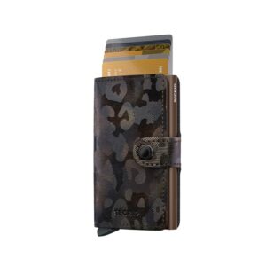 SECRID bankkártyatartó – Miniwallet Jungle Brown