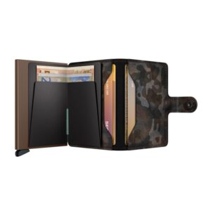 SECRID bankkártyatartó – Miniwallet Jungle Brown