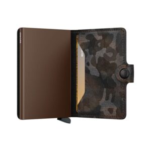 SECRID bankkártyatartó – Miniwallet Jungle Brown
