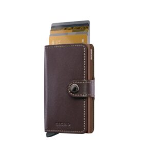 Secrid bankkártyatartó – Miniwallet Original Chocolate 6-os