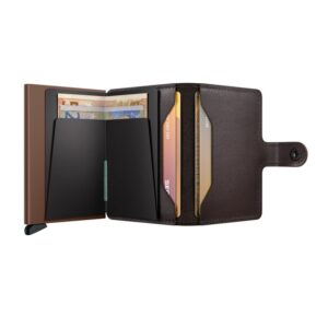 Secrid bankkártyatartó – Miniwallet Original Chocolate 6-os