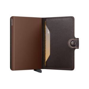Secrid bankkártyatartó – Miniwallet Original Chocolate 6-os