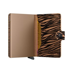 SECRID bankkártyatartó – Miniwallet Zebra Beige