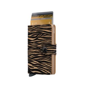 SECRID bankkártyatartó – Miniwallet Zebra Beige