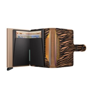 SECRID bankkártyatartó – Miniwallet Zebra Beige