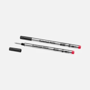 Montblanc rollerball betét - 2 db egy csomagban, M-es, piros rollerball betét.