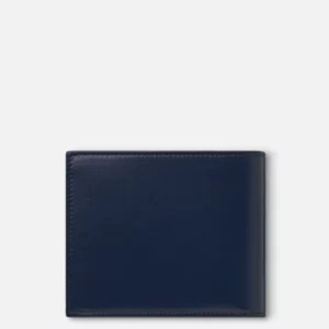 Montblanc Meisterstück pénztárca 4cc - kék, aprótartóval
