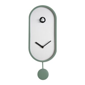 Kakukkos óra ingával. Az Interval kakukkos óra ingával ötvözi a hagyományos kakukkos órák báját a mai minimalista dizájn világával.