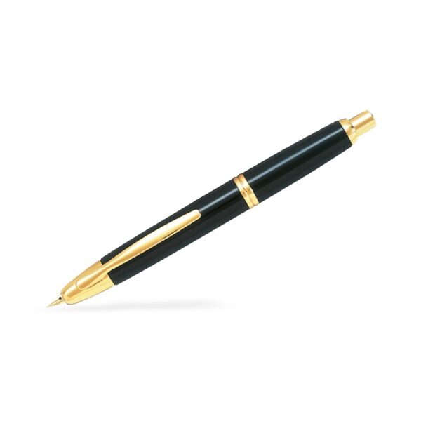 Pilot Capless töltőtoll- arany, fekete "M"
