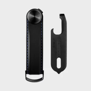 Orbitkey kulcstartó szett, Organiser Pro - fekete, kék varrással