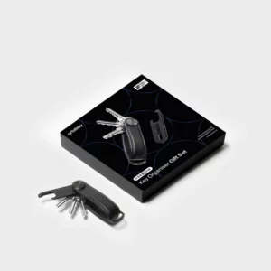 Orbitkey kulcstartó szett, Organiser Pro - fekete, kék varrással