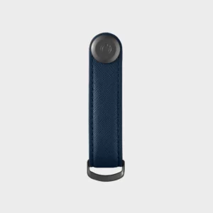 Orbitkey kulcstartó - Oxford Navy.Orbitkey márkájú fekete bőr kulcstartó, a kulcsok rendezett tárolására.
