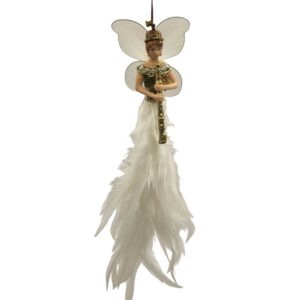 Tündér dísz - fehér. Ez a bájos, fehér tündér dísz nemcsak ünnepi lakásdekoráció, hanem egy kedves ajándékötlet is szerettei számára.