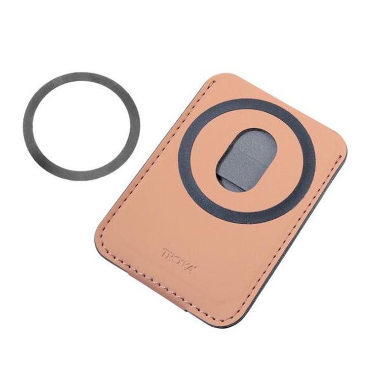 Bankkártyatartó „HILDECARD MOCHA”. Kártyatartóként lehet használni 1-2 kártya számára (pl. személyi igazolvány, bankkártya) — tehát nem egy nagy pénztárca, hanem minimalista megoldás.