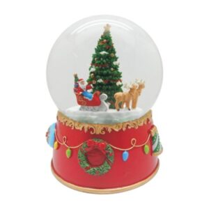 Hógömb - Télapóval. Ez a hógömb az időtlen karácsonyi tradíciót hozza el otthonába.