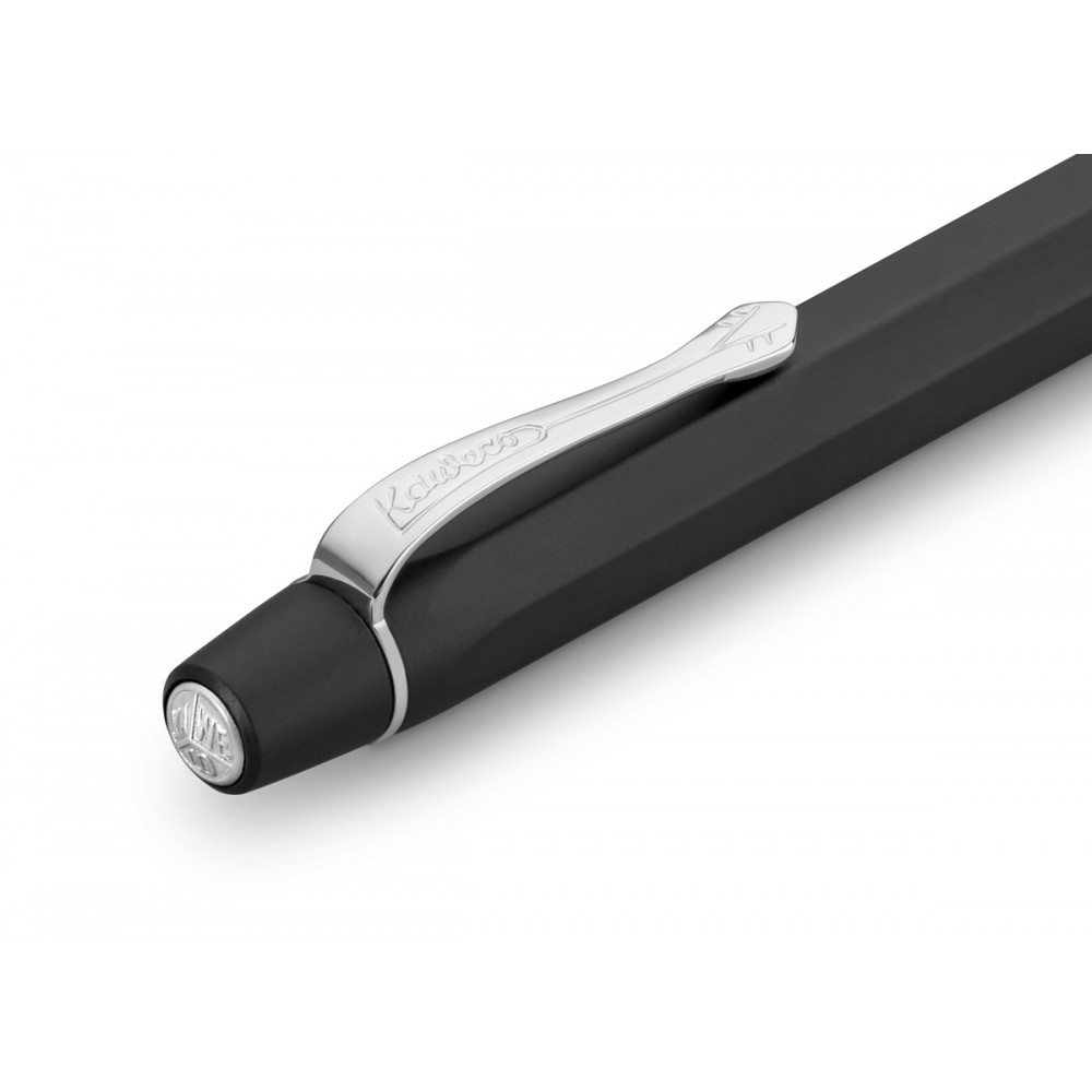 KAWECO ORIGINAL golyóstoll, Black Chrome. A Kaweco Original sorozat a klasszikus 1950-es évekbeli formavilágot ötvözi a modern megmunkálással.