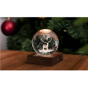 Kristálylámpa - Szarvasbika. Varázsoljon különleges hangulatot otthonába az Amber Crystal Light kristálylámpával.