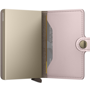 SECRID bankkártyatartó - Miniwallet Original Ballet, 6-os. A Miniwallet Original egy kisméretű, de nagy tárolókapacitású, alumíniumból és természetes fényű bőrből készült bankkártyatartó rózsaszin színben.